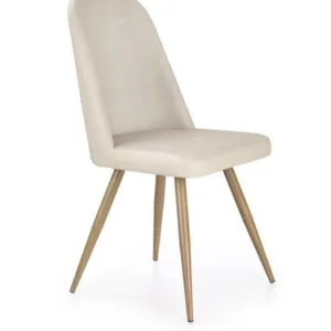 Scaun K214 piele ecologica crem