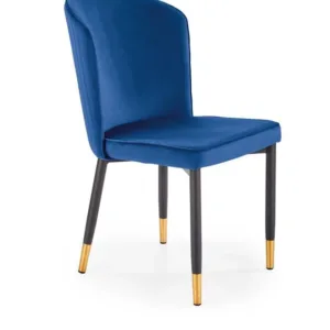 Scaun K446 Velvet Bleumarin – l51 x A55 x h86 cm