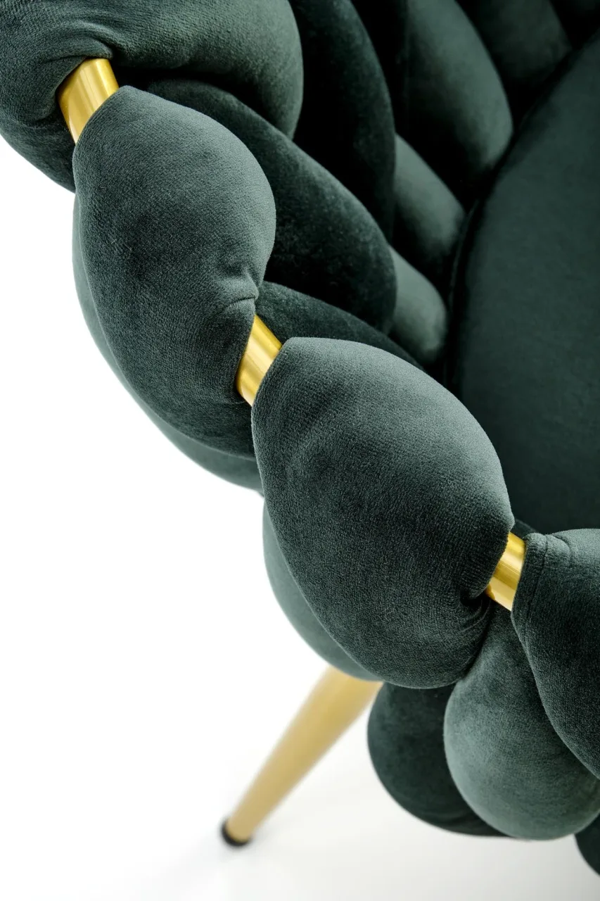 scaun-k517-velvet-verde-auriu165384 Scaun K517 velvet verde/auriu - imagine 8