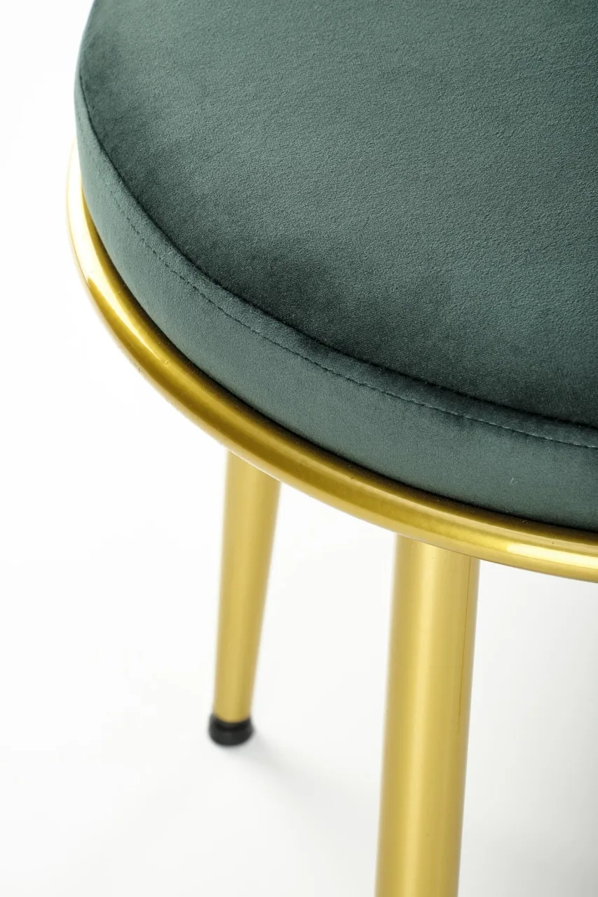 scaun-k517-velvet-verde-auriu165386 Scaun K517 velvet verde/auriu - imagine 10