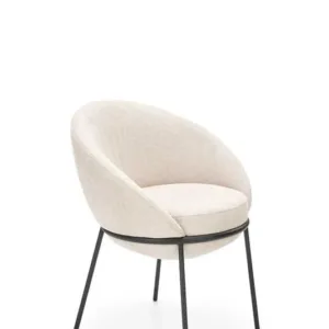 Scaun tapitat K482 bej