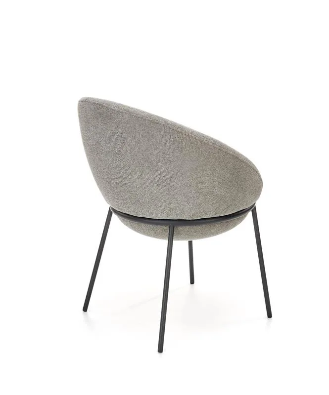 scaun-tapitat-k482-gri29735 Scaun tapitat K482 gri - imagine 4