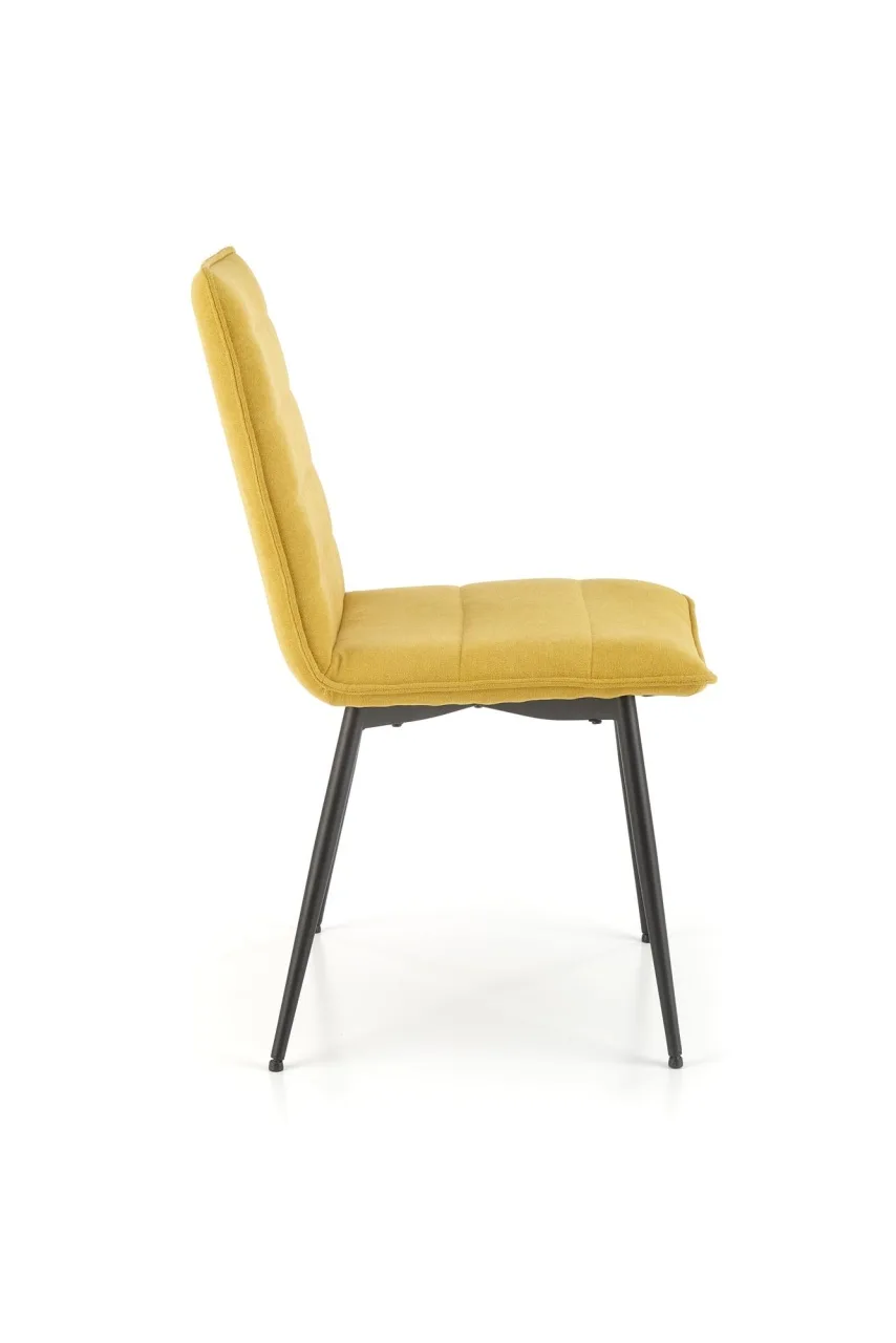 scaun-tapitat-k493-mustariu-h92-cm164868 Scaun tapitat K493 mustariu - H92 cm - imagine 5