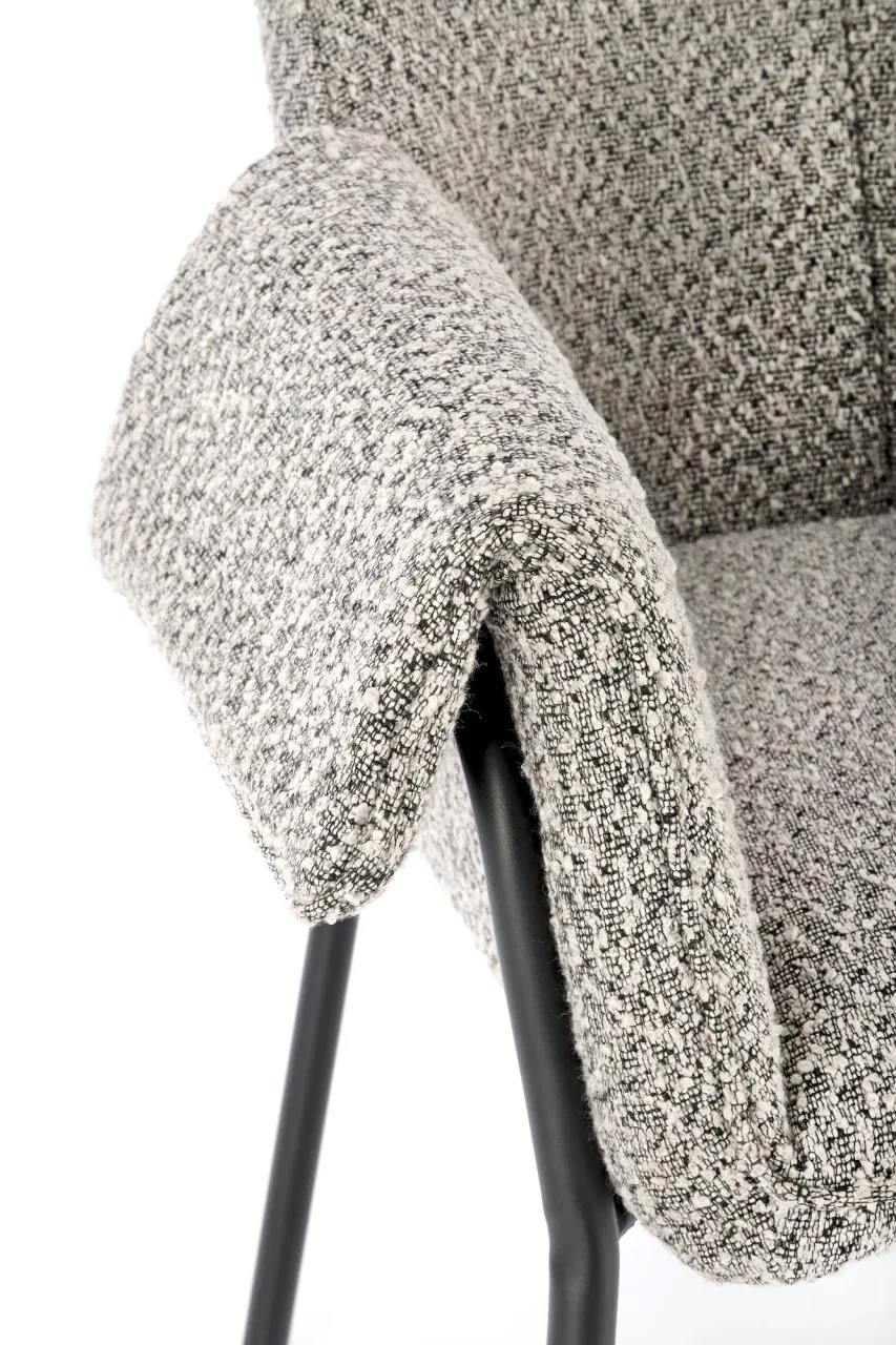 scaun-tapitat-k522-gri165634 Scaun tapitat K522 gri - imagine 8