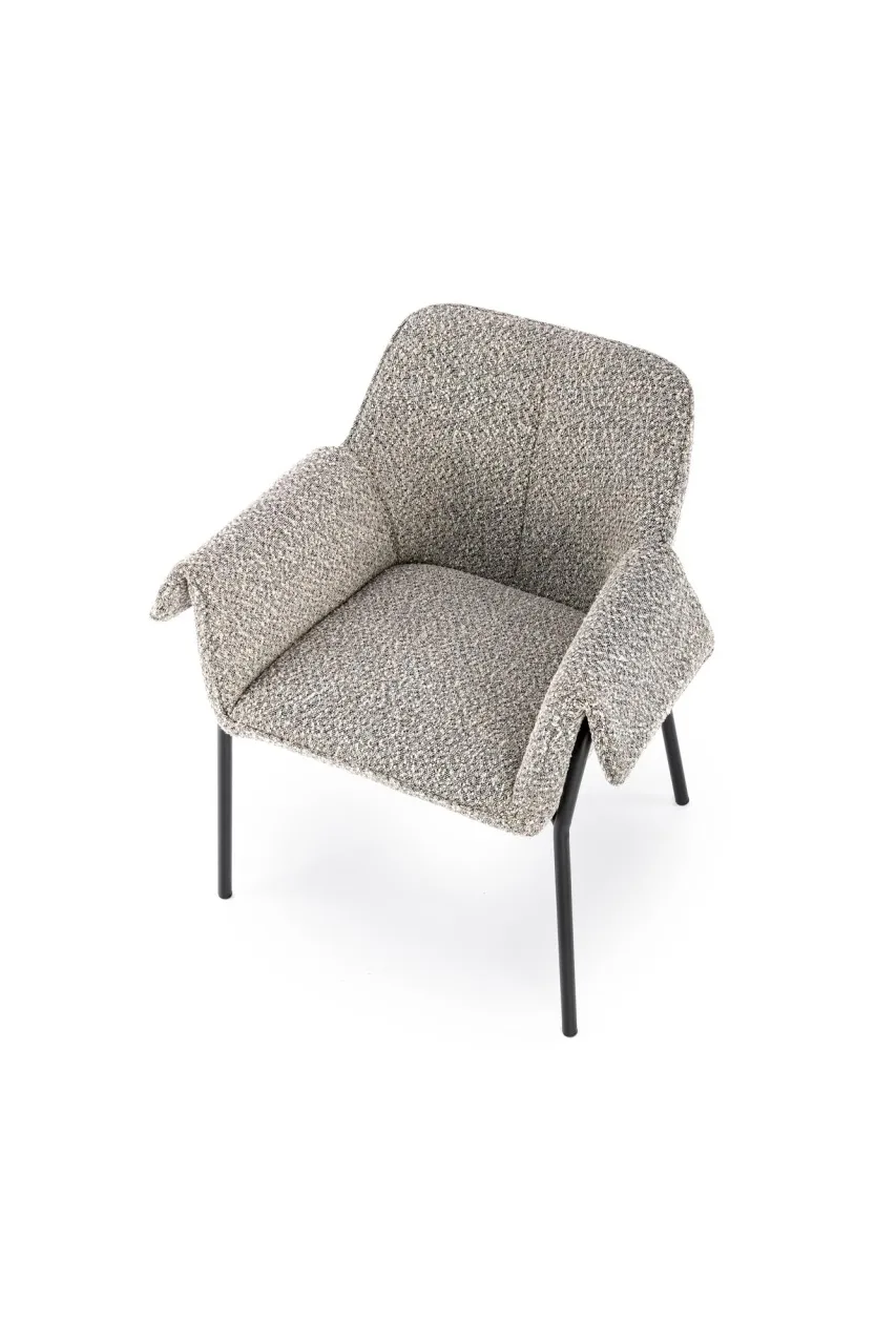 scaun-tapitat-k522-gri165638 Scaun tapitat K522 gri - imagine 12