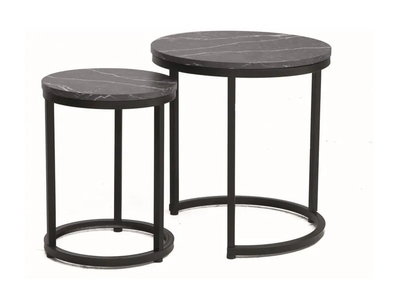 set-mese-de-cafea-hola-–-marmura-neagra-negru30044 Set mese de cafea Hola – marmura neagra/negru