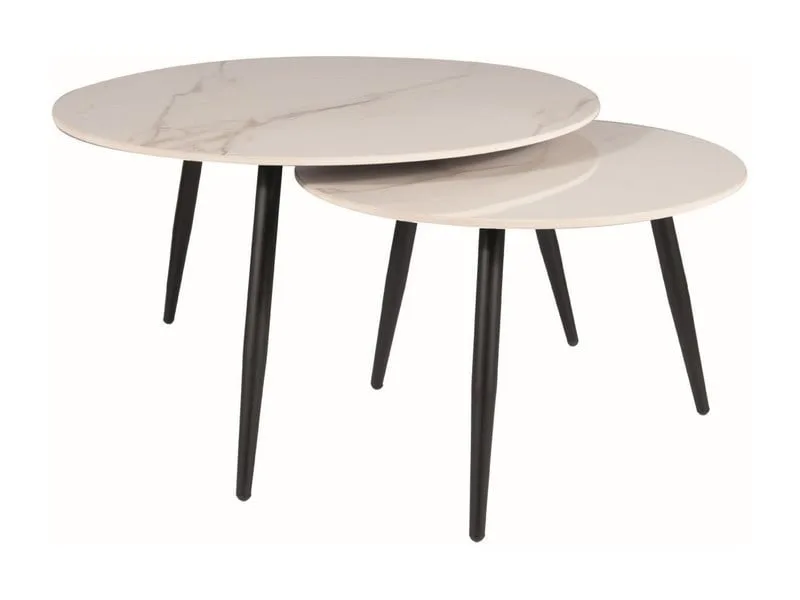 set-mese-de-cafea-kora-d-–-marmura-alba-negru30051 Set mese de cafea Kora D – marmura alba/negru