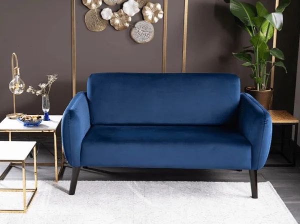 canapea-fixa-elsa-velvet-bleumarin-blu86-wenge26217 Canapea fixa Elsa velvet bleumarin Blu86/wenge - imagine 6