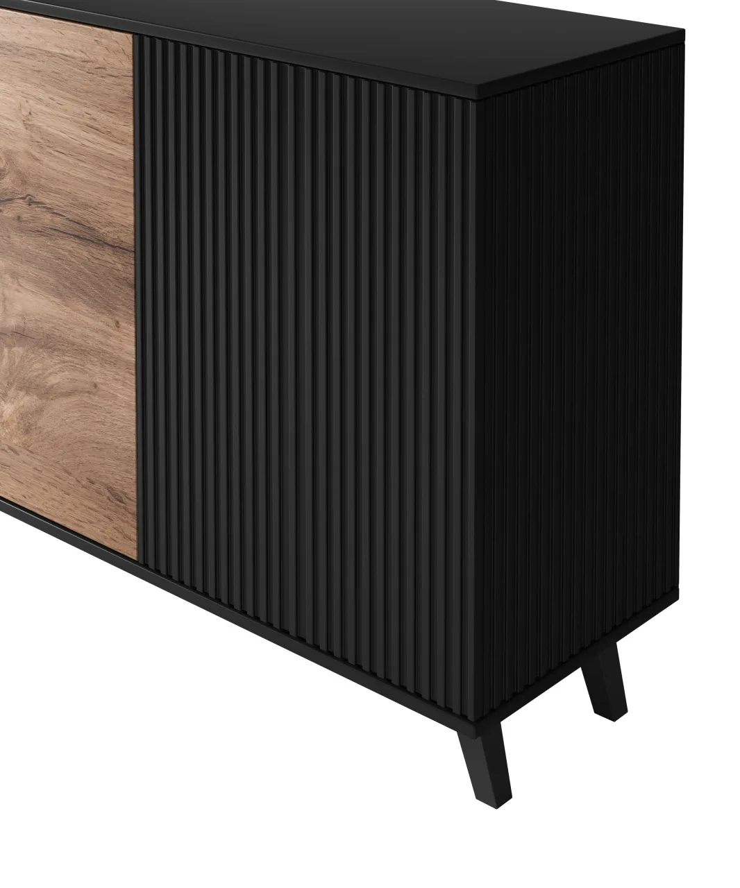 comoda-random-km1-stejar-wotan-negru-l160-x-a40-x-h82-cm171341 Comoda Random KM1 stejar wotan/negru - L160 x A40 x h82 cm - imagine 13