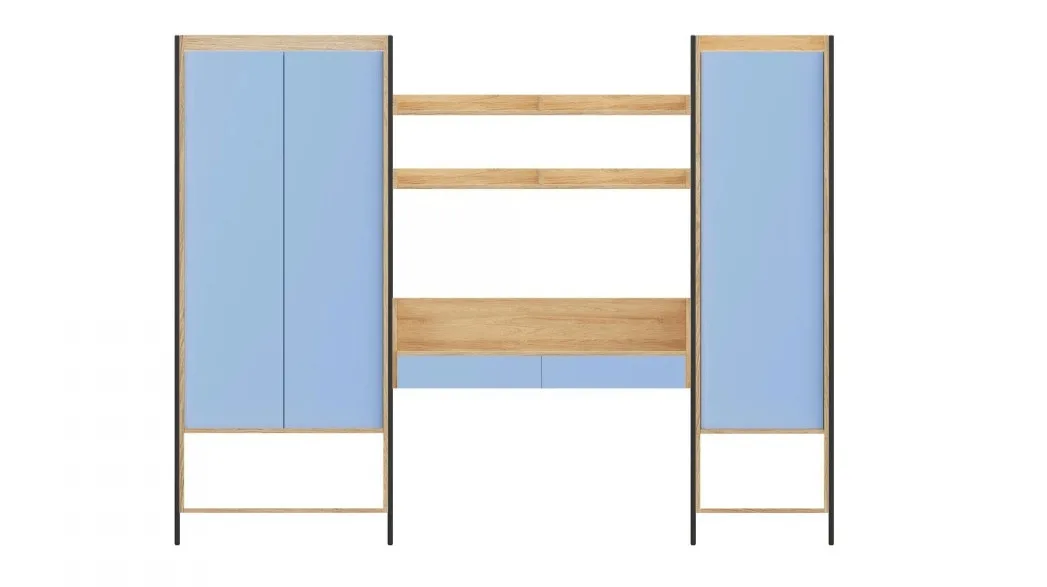 corp-modular-mobius-2d-natur-albastru-–-h36-cm23096 Corp modular Mobius 2D natur/albastru – H36 cm - imagine 4