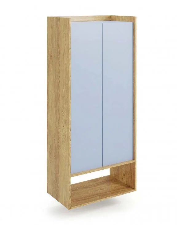 dulap-modular-mobius-2d-natur-albastru-–-h179-cm22237 Dulap modular Mobius 2D natur/albastru – H179 cm