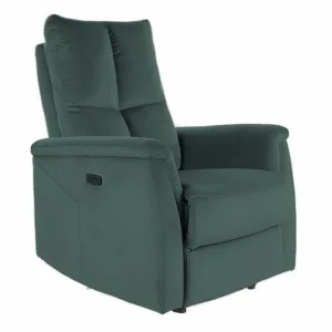 Fotoliu recliner Neptun velvet verde Blu78