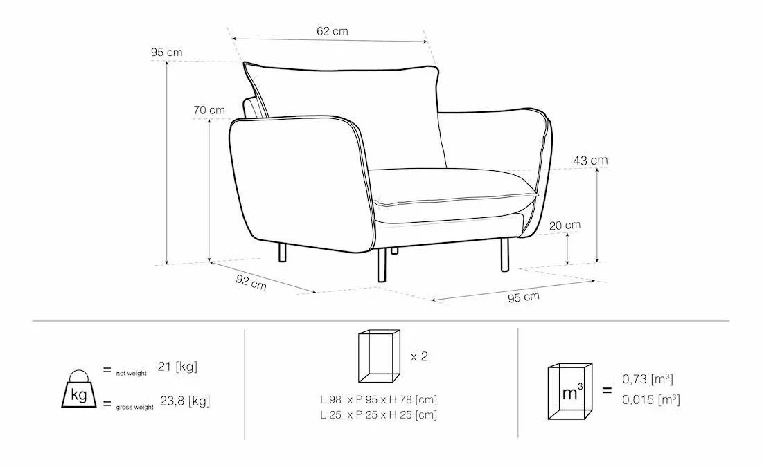 fotoliu-tapitat-vienna-velvet-gold-–-l95-x-l92-x-h95-cm25941 Fotoliu tapitat Vienna velvet/gold – L95 x l92 x h95 cm - imagine 6