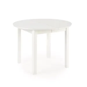 Masa extensibilă Ringo alb/alb – L102-142 x l102 x h76 cm