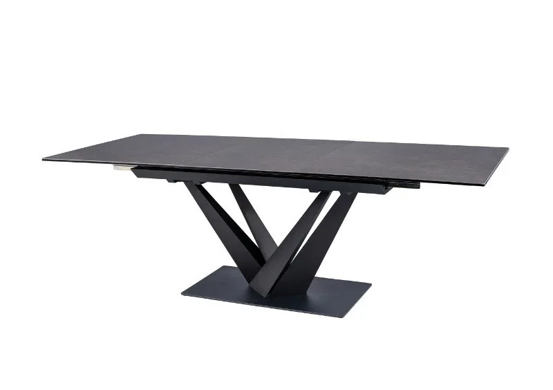 masa-extensibila-sorento-ceramic-corso-grey-negru-mat-l160-220-cm24738 Masa extensibila Sorento Ceramic CORSO GREY/negru mat L160-220 cm - imagine 2