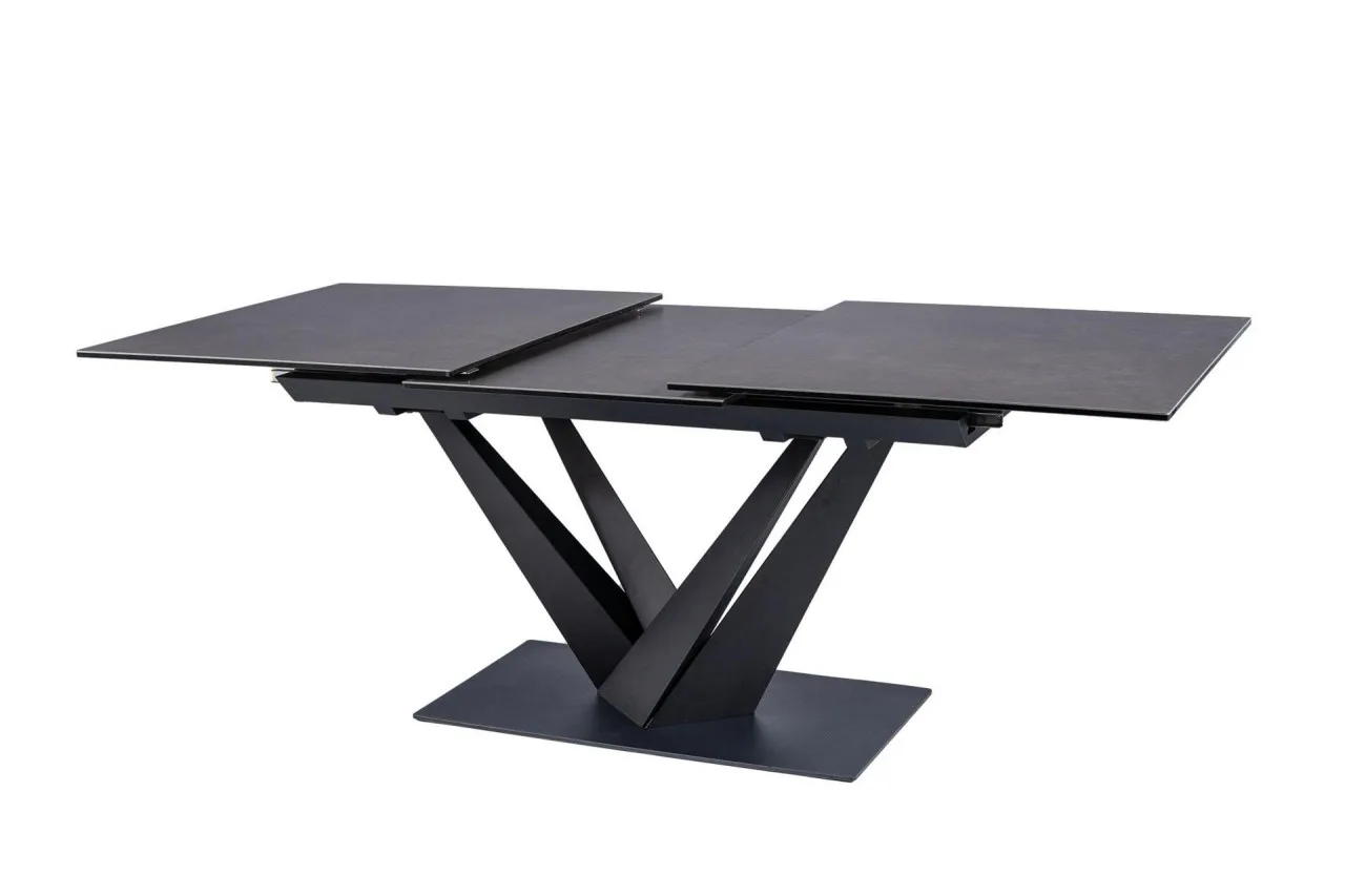 masa-extensibila-sorento-ceramic-corso-grey-negru-mat-l160-220-cm24739 Masa extensibila Sorento Ceramic CORSO GREY/negru mat L160-220 cm - imagine 3