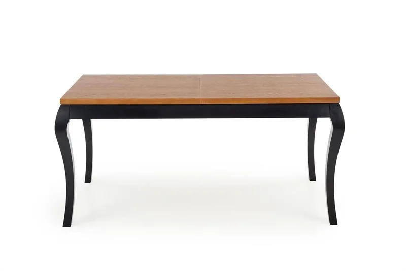 masa-extensibila-windsor-stejar-inchis-negru-l160-240-cm18846 Masa extensibila Windsor stejar inchis/negru L160-240 cm - imagine 4