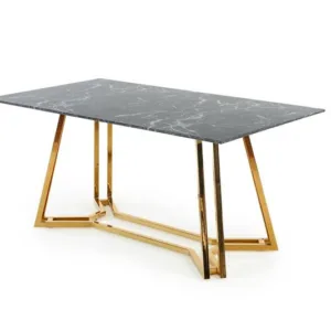 Masa Konami Marmura neagra/Gold – H75