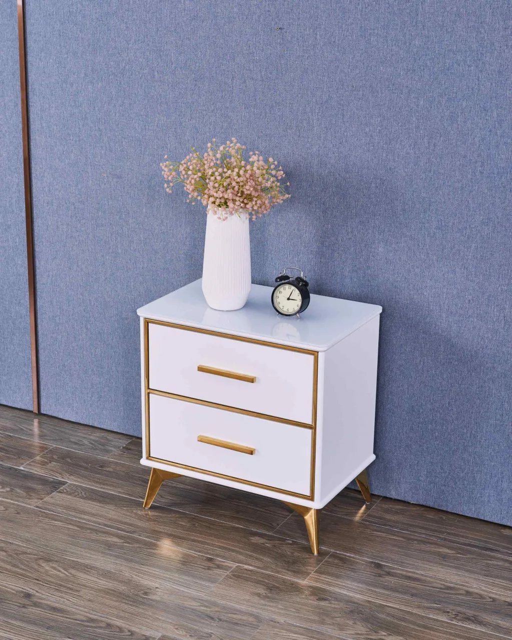 noptiera-laval-alb-gold-–-h60-5-cm23012 Noptieră Laval alb/gold – H60,5 cm - imagine 5