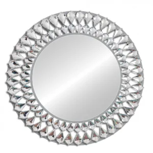 Oglinda rotunda Marsylia antique – Ø80 cm