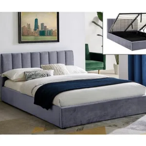 Pat Montreal velvet gri 160x200 cm Tap. 192