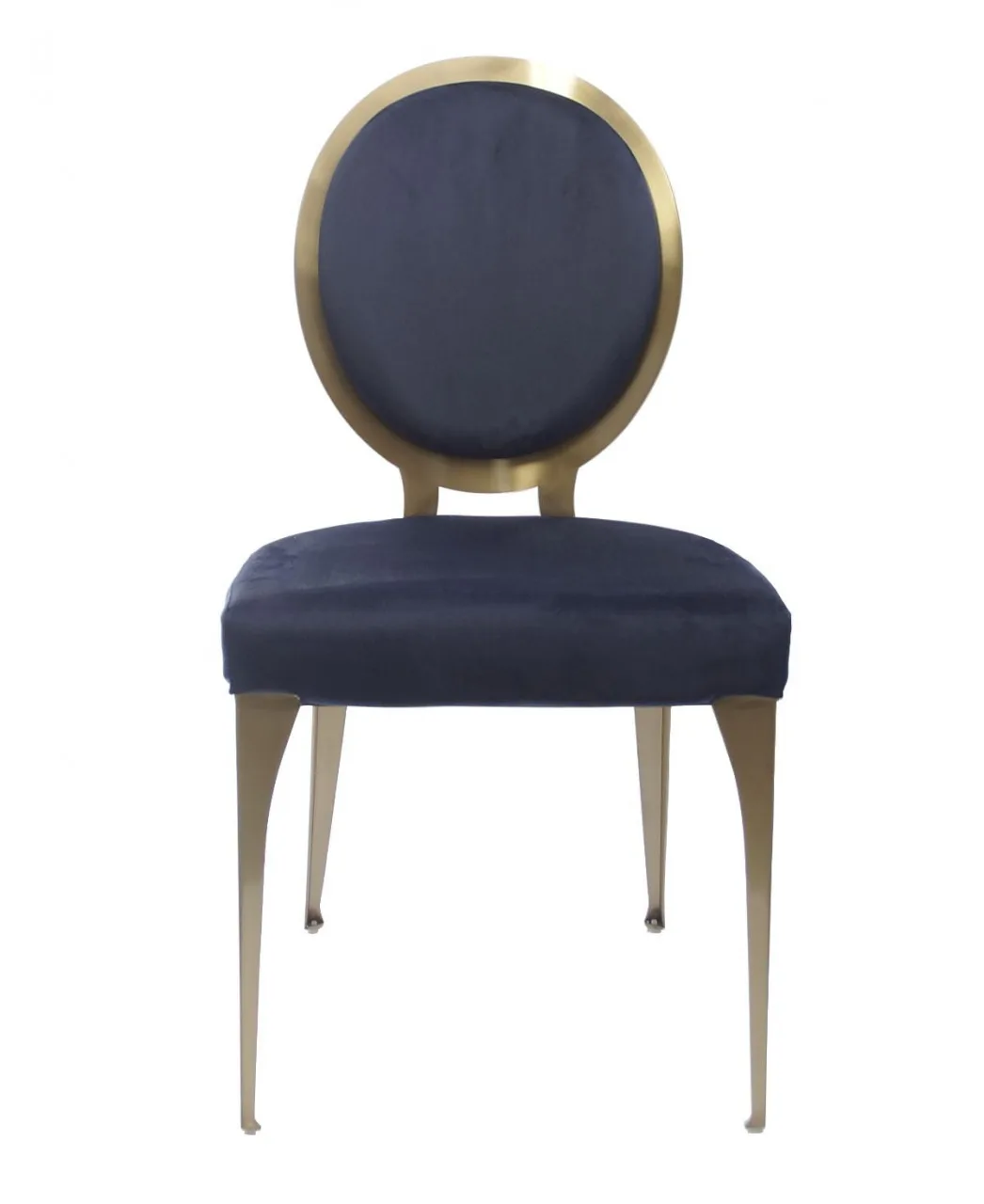 scaun-tapitat-cassari-bleumarin-gold-–-h89-cm23354 Scaun tapitat Cassari bleumarin/gold – H89 cm - imagine 3