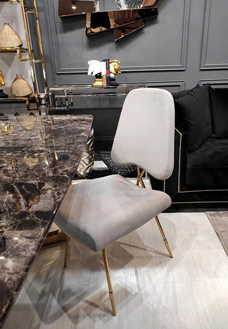 scaun-tapitat-salvadore-gri-gold-–-h93-cm23367 Scaun tapitat Salvadore gri/gold – H93 cm - imagine 5