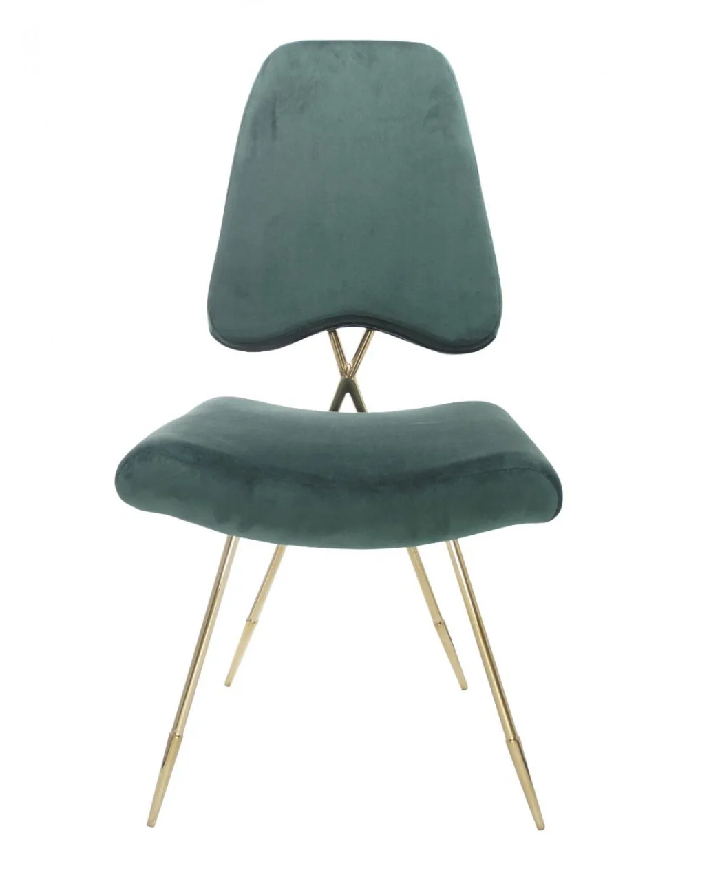 scaun-tapitat-salvadore-verde-gold-–-h93-cm23370 Scaun tapitat Salvadore verde/gold – H93 cm - imagine 3